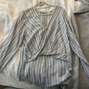 Abbeline long sleeve striped shirt